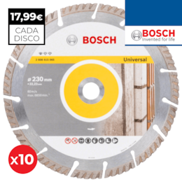 Disco Diamante Bosch Standard Universal 230MMx2,6MM - 10UNI (2608615066)