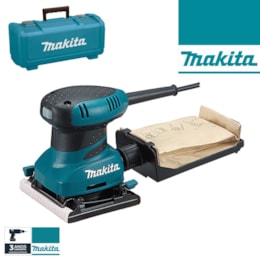 Lixadeira Orbital Makita 200W 112x102MM + Mala (BO4556K)