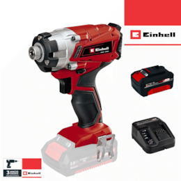 Aparafusadora Impacto Einhell TE-CI 18/1 Li-Solo + Bateria 18V 4.0Ah + Carregador